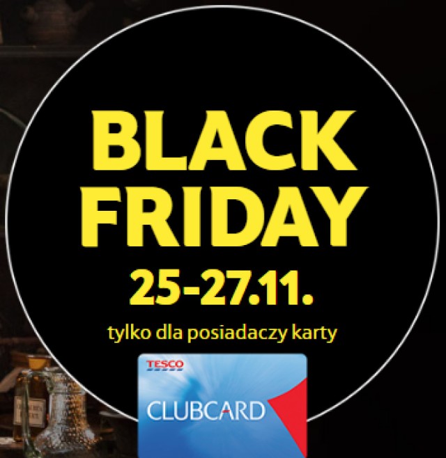 Black Friday 2016 w hipermarkecie Tesco. Wyjątkowe okazje w Czarny Piątek