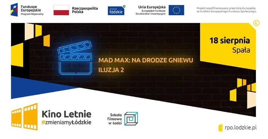 Kino letnie w Spale. W najbliższy weekend dwudniowy pokaz filmów