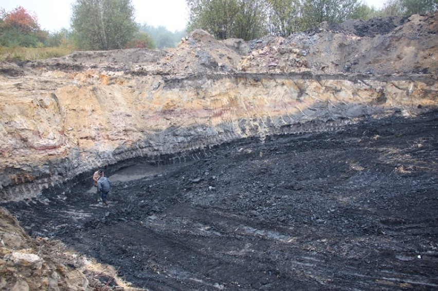 Nielegalne wydobycie węgla