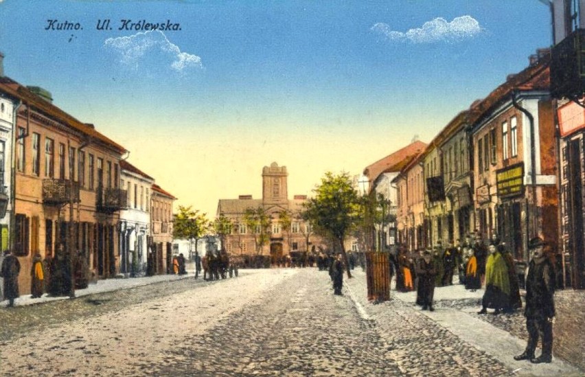 1916 rok Ulica Królewska.