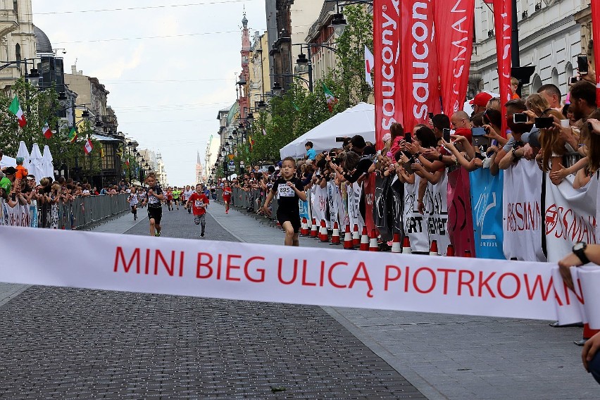 Na ul. Piotrkowskiej odbył się Mini Bieg Rossmann Run 2019 [ZDJĘCIA]