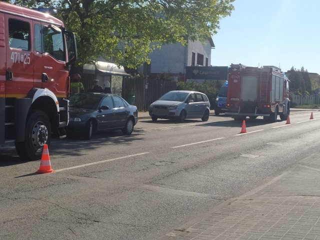 W Mostach (gm. Nowa Wieś Lęborska) doszło do kolizji z udziałem trzech samochodów osobowych.