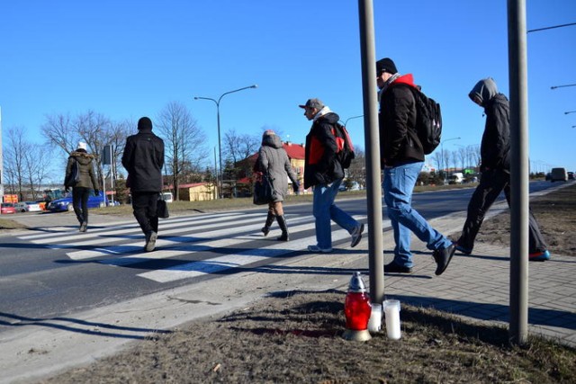 Miejsce w którym w piątek doszło do wypadku