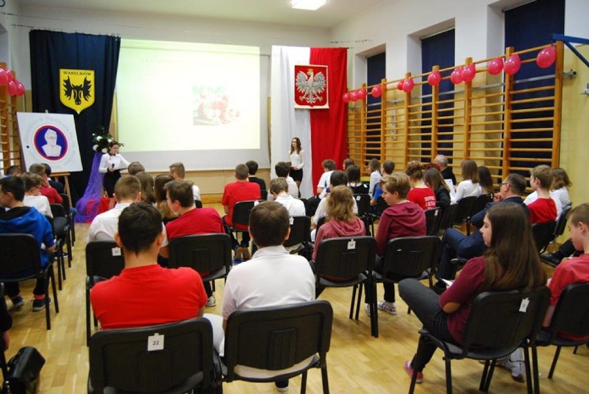 Test historyczny w gimnazjum w Wasilkowie
