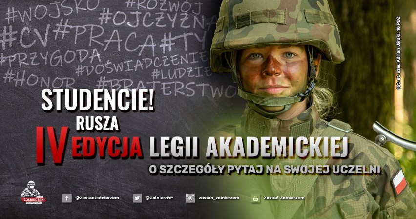 Legia Akademicka. Wojsko rusza z czwartą edycją programu dla studentów 