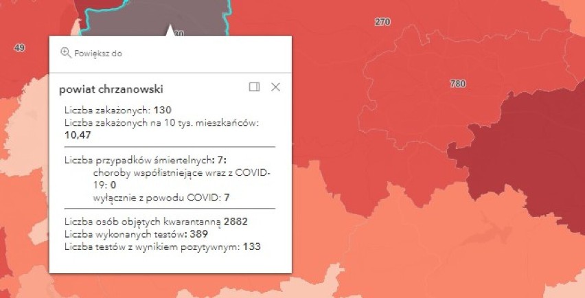 Ponad 300 zakażeń COVID-19 w Małopolsce zachodniej. W powiatach oświęcimskim, wadowickim, chrzanowskim i olkuskim są przypadki śmiertelne