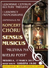 Lębork. Koncert chóru Sensus Musicus