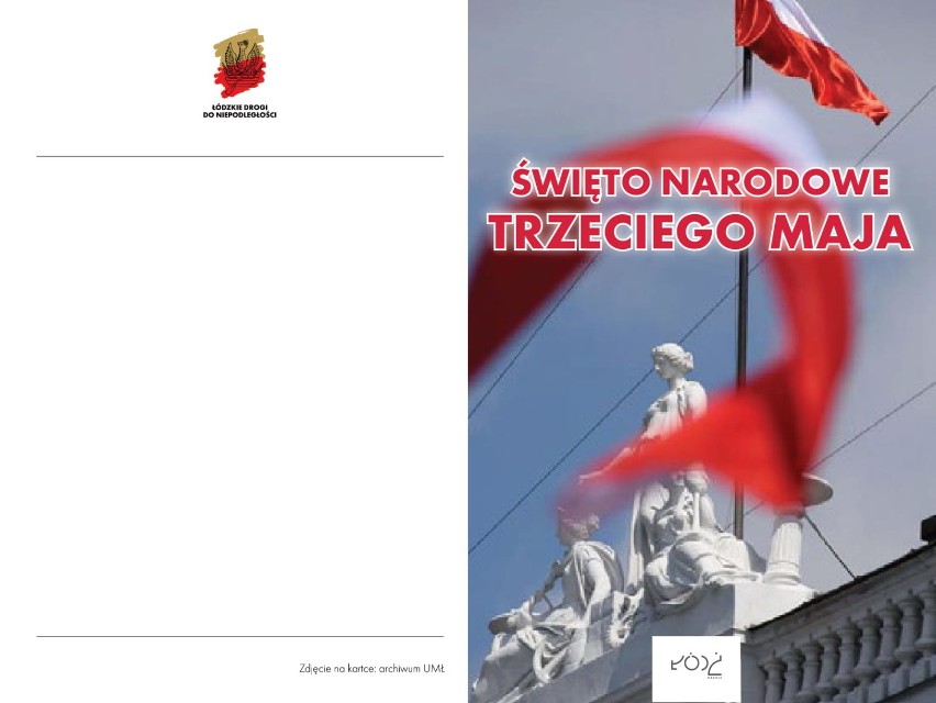 Miasto zachęca łodzian do wysyłania e-kartek z okazji Narodowego Święta Trzeciego Maja