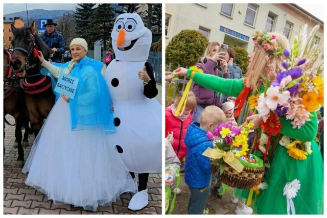 Powitanie wiosny i pożegnanie zimy w Limanowej miało wyjątkowy charakter