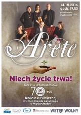 Koncert grupy Arete z okazji 70 - lecia Biblioteki Publicznej w Międzychodzie 