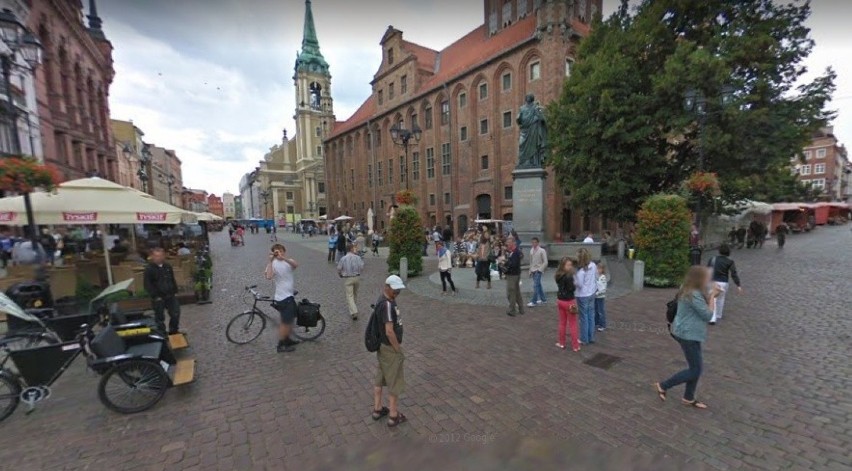 Gogle Street View w Toruniu