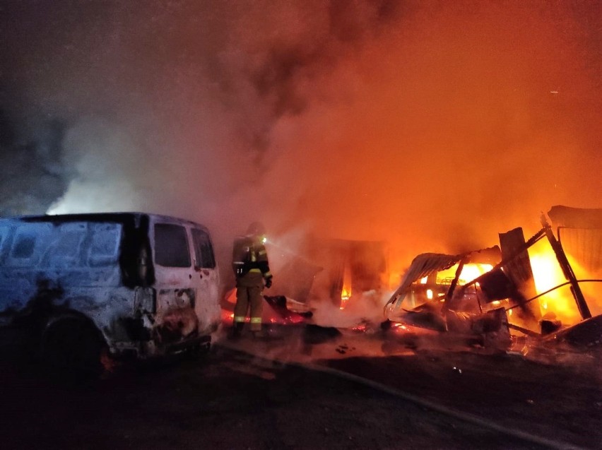 Ogromny pożar w powiecie chełmskim. Zobacz zdjęcia z akcji gaśniczej