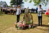 Tęgoborze. Pilotka Janina Lewandowska ma pomnik przy kościele na górze św. Justa [ZDJĘCIA]