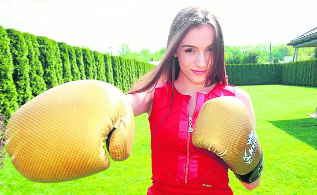 Julia Kiesiewicz od dwóch lat trenuje i walczy w klubie Halny
