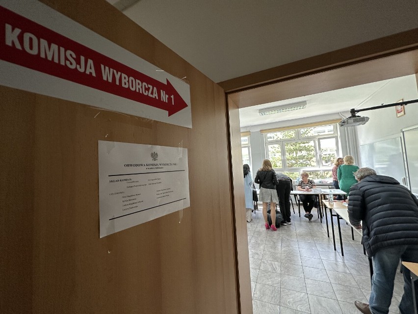 Wybory 2024. Głosowanie w Bełchatowie