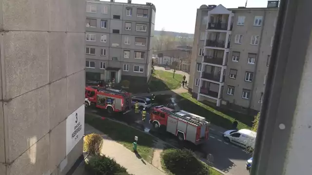 Pożar w Śremie. Zadymienie pojawiło się przy ulicy Paderewskiego