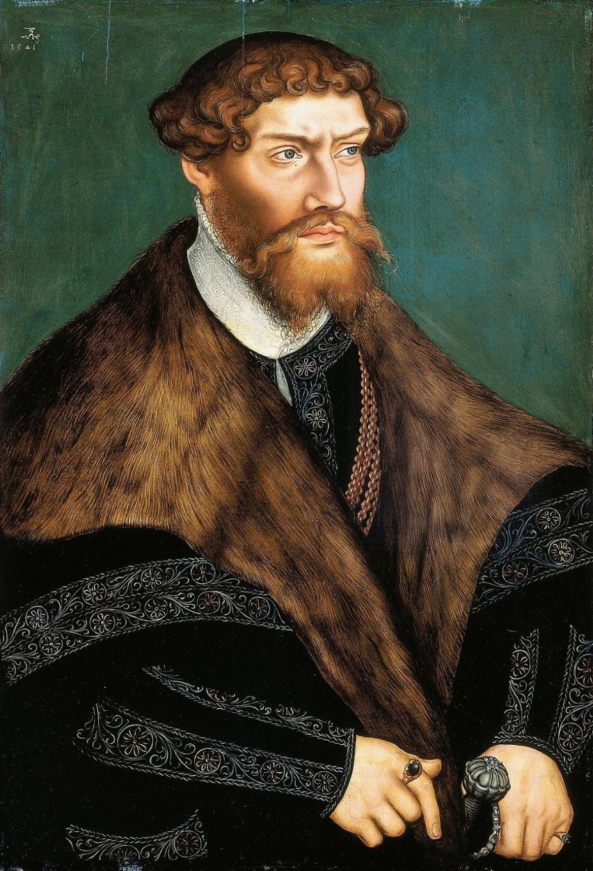 Lucas Cranach Młodszy, „Portret Filipa I”, 1541, olej,...