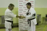 Twórca spółki ZPUE Włoszczowa z czarnym pasem karate 