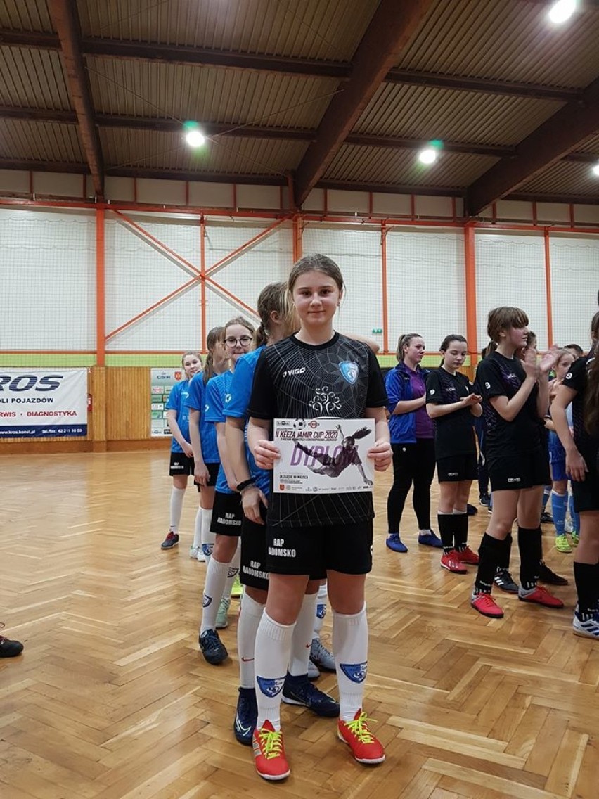 Dziewczęta z RAP Girls Radomsko na turnieju w Konstantynowie Łódzkim