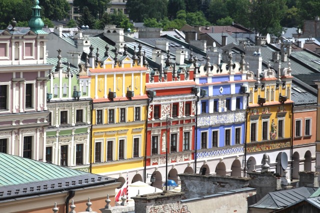 Zabytkowe kamienice ormiańskie w Zamościu