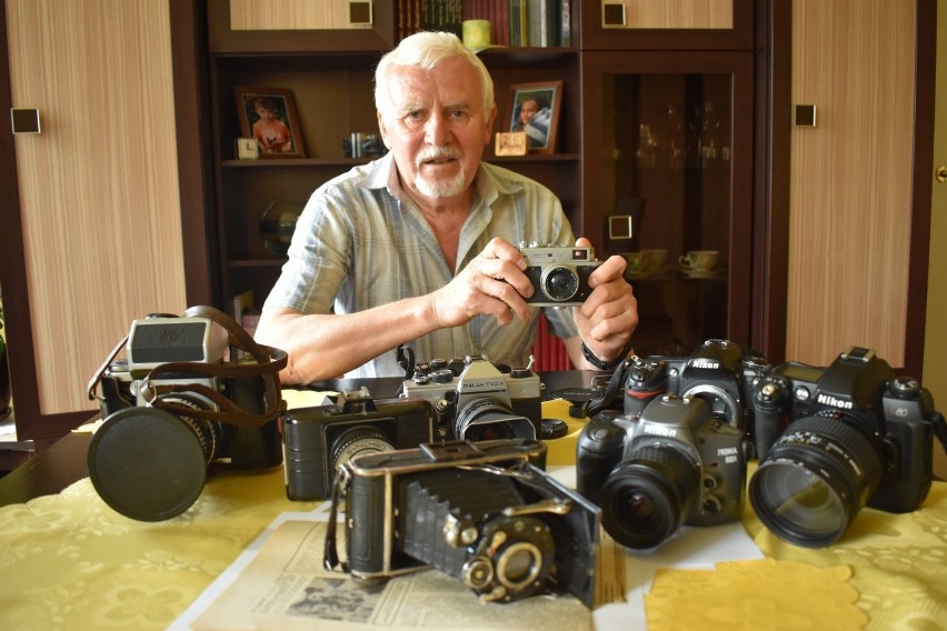 Stanisław Straszkiewicz, miłośnik fotografii z Krosna...