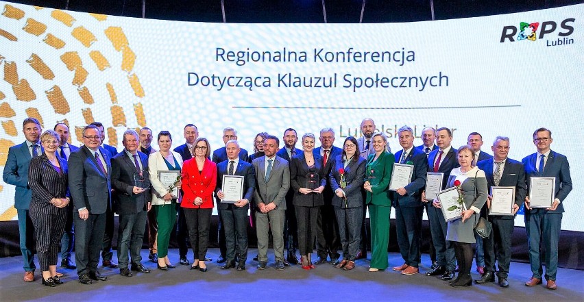 Gmina Leśniowice wśród laureatów konkursu Lubelski Lider Ekonomii Społecznej 