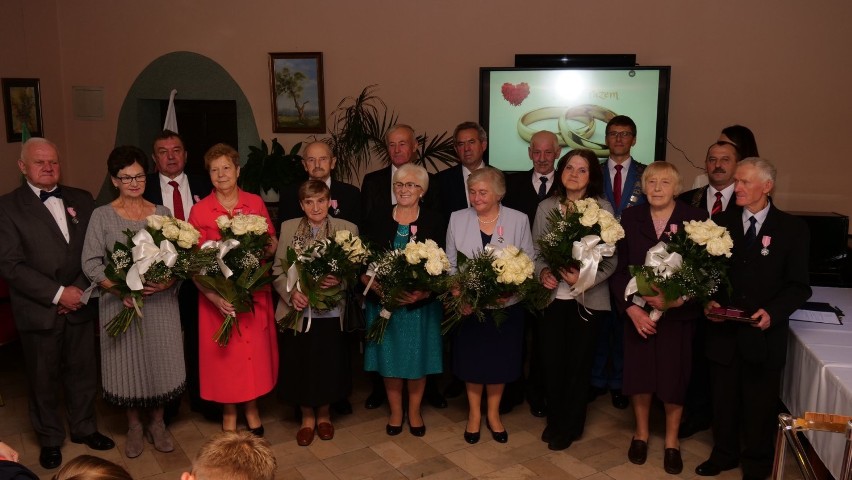 Złote Gody w gminie Rzeczyca. 50 - lecie świętowało siedem par małżeńskich [fotorelacja]