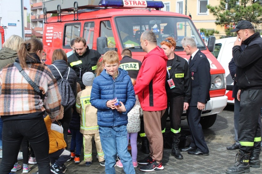 Majówka strażacka w centrum Wielunia - 29 kwietnia 2023 r.