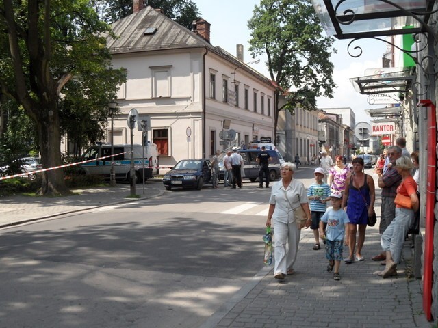 Alarm bombowy w sądzie w Żywcu