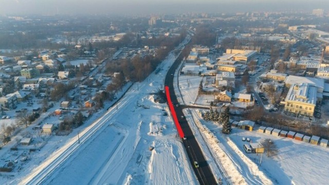 Od 25 stycznia w rejonie skrzyżowania z ul. Makuszyńskiego zwężony zostanie pas ruchu w kierunku Kocmyrzowa.
