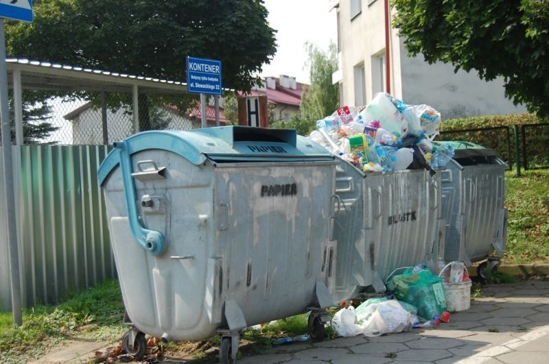 Śmieci ul. Słowackiego