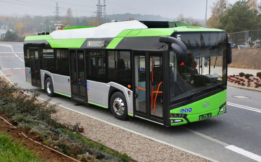 Elektryczne autobusy MZK testowało na liniach w Oświęcimiu w...