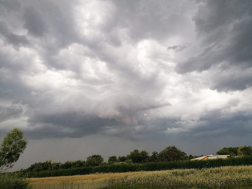 Burza nad Skierniewicami