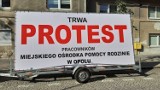 Pracownicy socjalni w Opolu chcą podwyżek. Zorganizowali protest