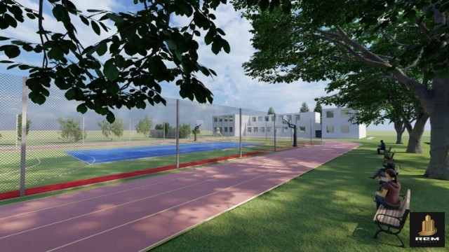 Jednym z zadań, które chce zrealizować gmina Bukowiec w 2023 roku jest budowa boiska ze sztuczną nawierzchnią, bieżni i zagospodarowanie terenu przy szkole w Różannie