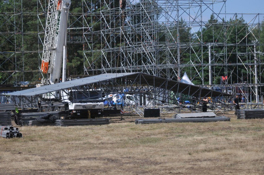 Na festiwalowej łące w Kostrzynie dosłownie w każdym miejscu...