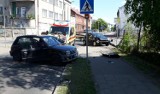 Wypadek we Włocławku na skrzyżowaniu ul. Leśna - Ptasia [zdjęcia, wideo]