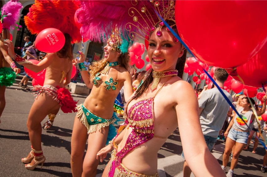 Piękne tancerki na Street Party 2015. Czy ktoś powiedział,...