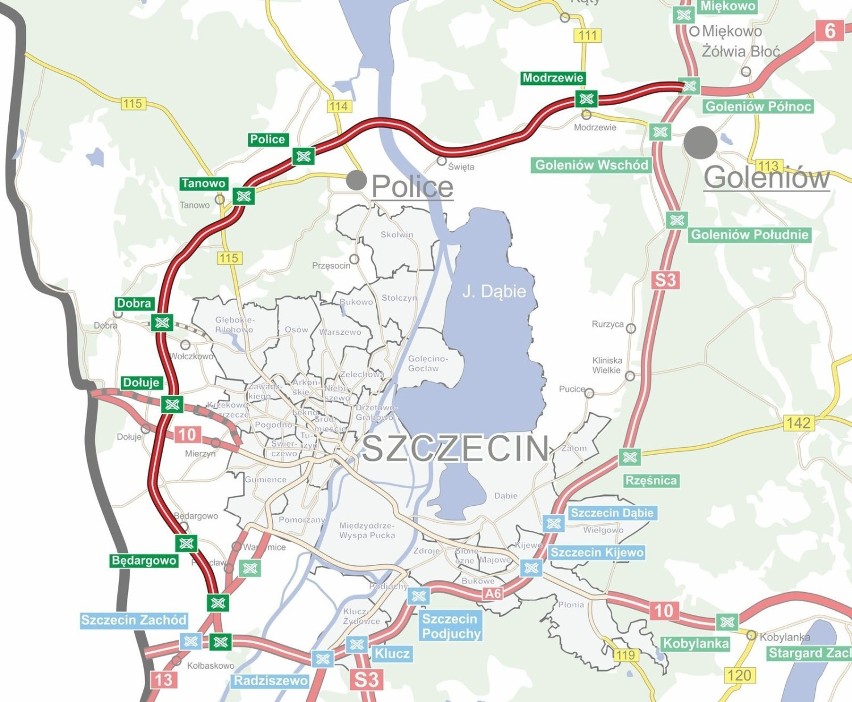 Tunel na obwodnicy drogowej Szczecina i Polic będzie dłuższy 