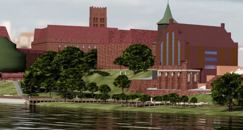 Malbork. Bulwar nad Nogatem będzie tak wyglądał po zakończeniu inwestycji. Oto aktualne wizualizacje