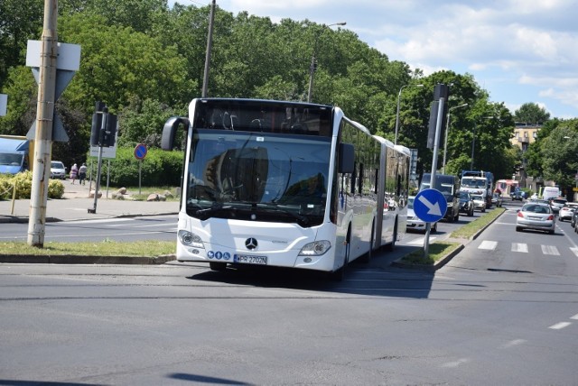 W czerwcu 2020 MZK testowało autobus hybrydowy Mercedesa.