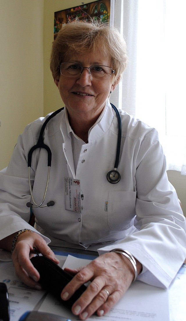 Grażyna Mroczkowska wygrała etap regionalny plebiscytu Eskulap 2013 w kategorii Lekarz Roku
