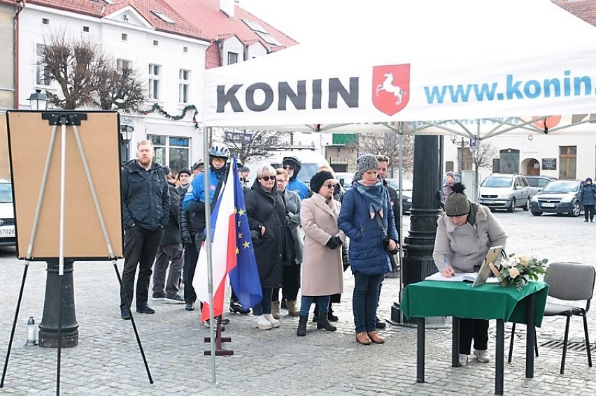 Konin pożegnał zamordowanego prezydenta Gdańska Pawła Adamowicza