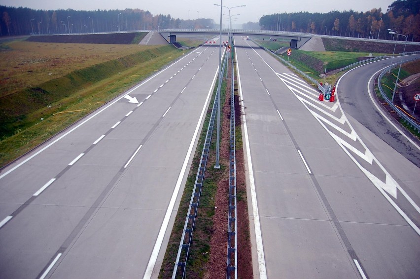 Nowa autostrada została wykonana w technologi betonowej