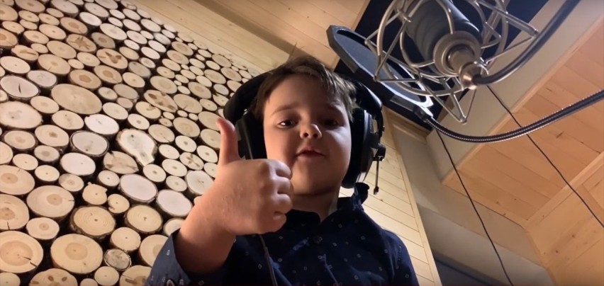 Marcel nagrał piosenkę w profesjonalnym studiu swojego taty