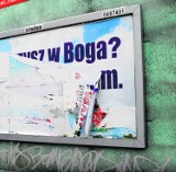 Ateistyczne billboardy w Starogardzie Gd. Zniszczyli jeden plakat, pojawi się kolejny?