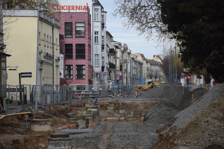 Przebudowa skrzyżowania u zbiegu ulic: Chrobrego, Jagiełły i...