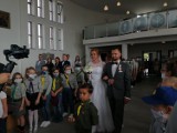 WSCHOWA. Harcerski ślub w Królowej Jadwidze. Państwo młodzi powiedzieli sakramentalne TAK