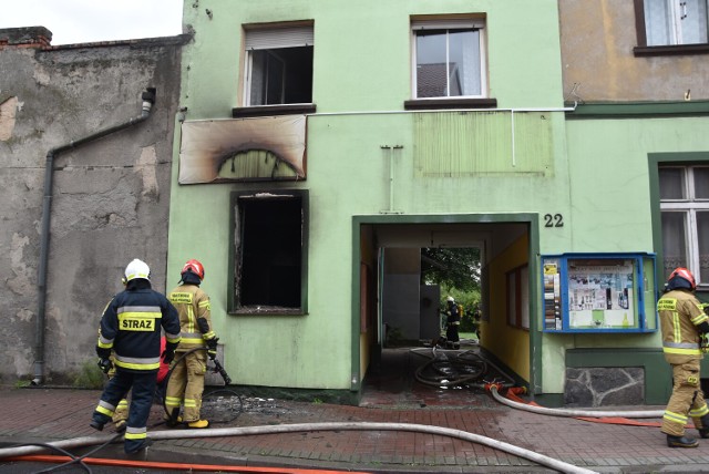 Pożar kamienicy przy ulicy Poznańskiej. Pięć osób straciło dach nad głową