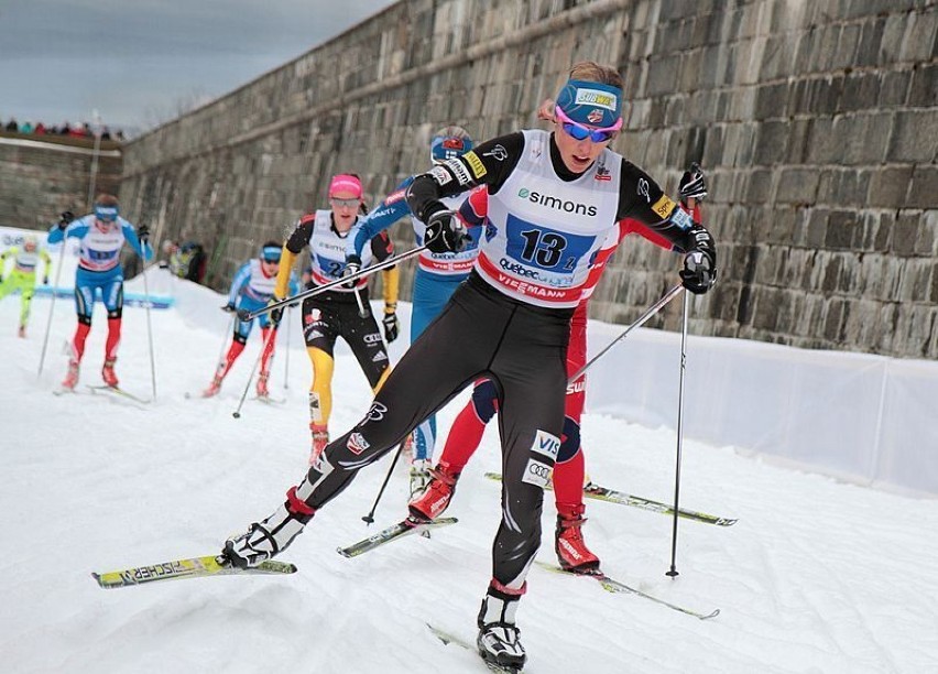 Kikkan Randall - zwyciężczyni trzeciego etapu Tour de Ski